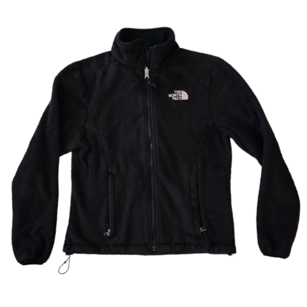 🔥The North Face black zip front jacket 2